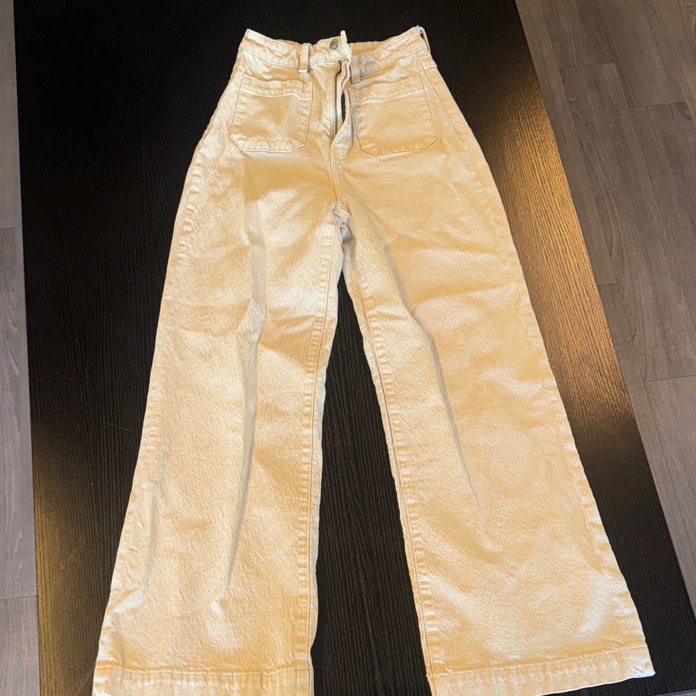 ROLLA'S Women Jeans Boot Cut in Cream